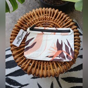 Aloha Collection Tropical Print Small Pouch - NWT